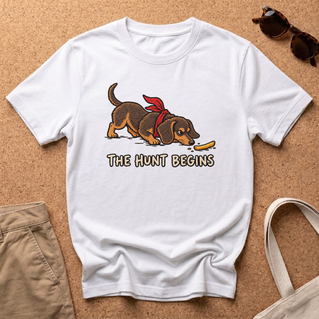 The Hunt Begins T-Shirt - White