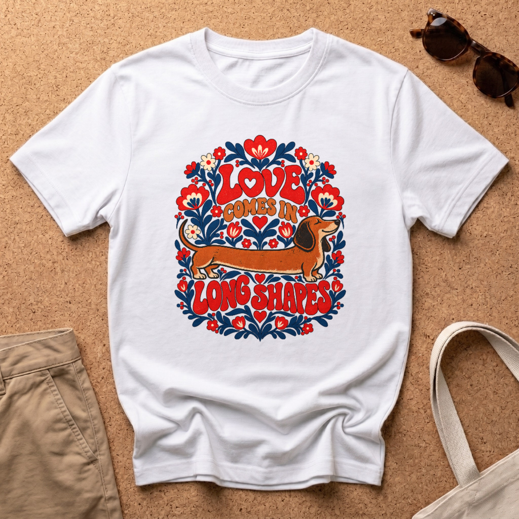 Love Long T-Shirt - White
