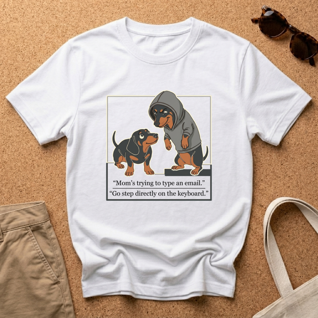 Mischievous Dachshund T-Shirt