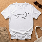 Dachshund Line Art T-Shirt