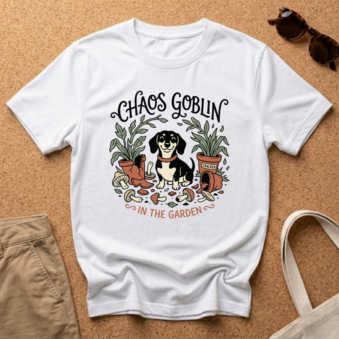 Chaos Goblin in The Garden T-Shirt