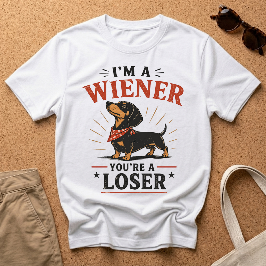 I'm a Wiener, You're a Loser! T-Shirt
