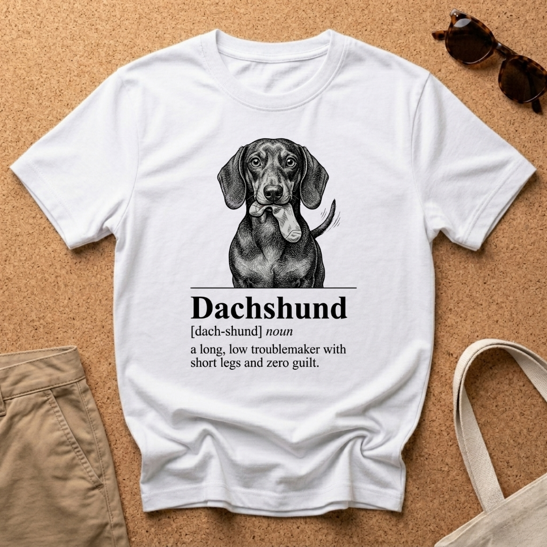 Dachshund Sock Thief T-Shirt