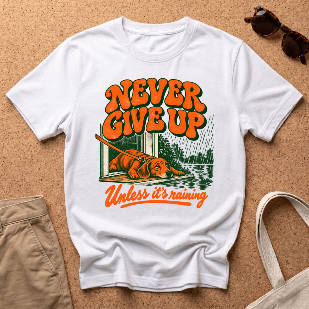 Never Give Up T-Shirt