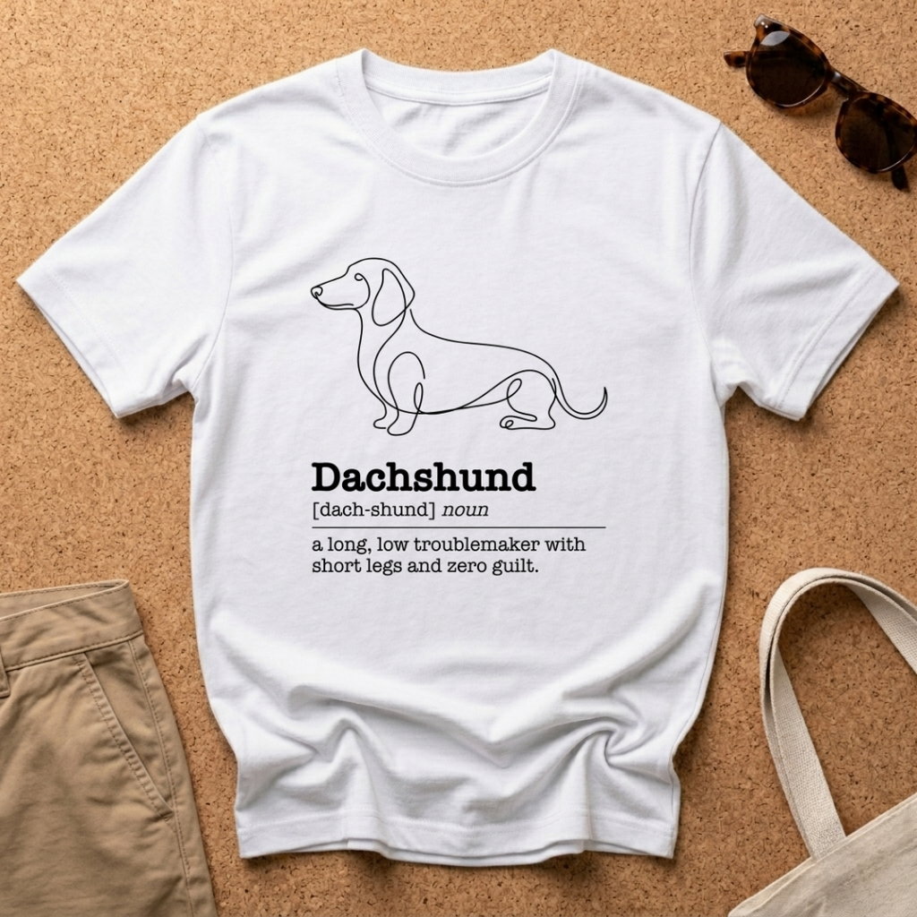 Dachshund Zero Guilt T-Shirt