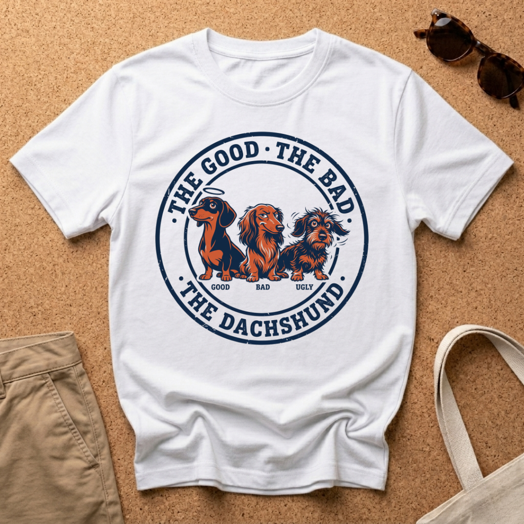 The Three Dachshund T-Shirt