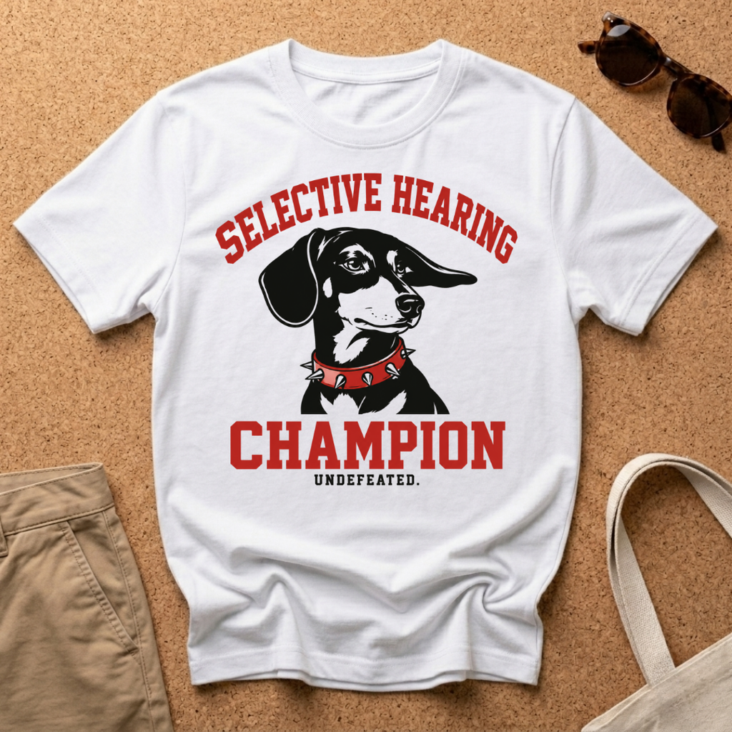 Selective Hearing Champion T-Shirt