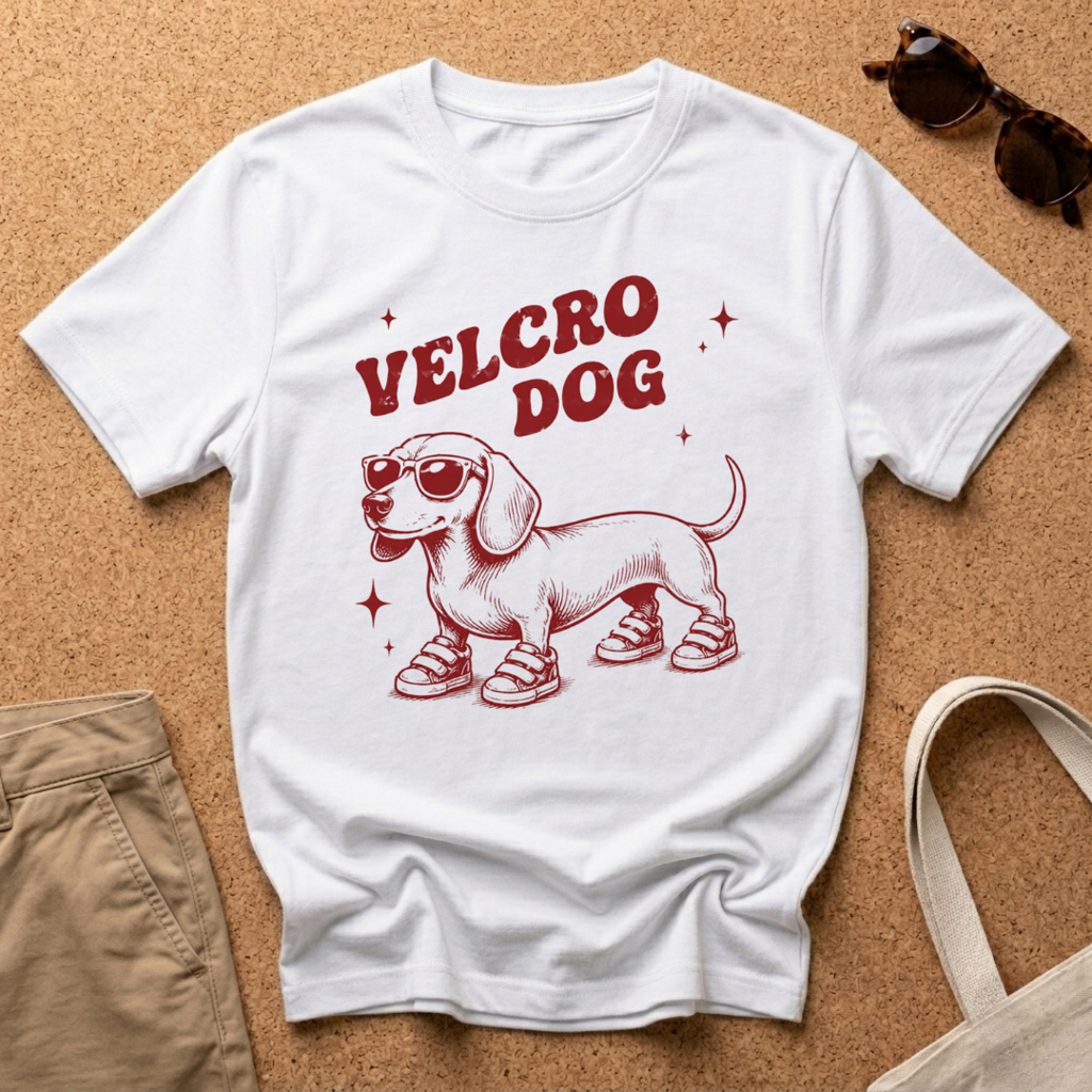 Velcro Dog T-Shirt