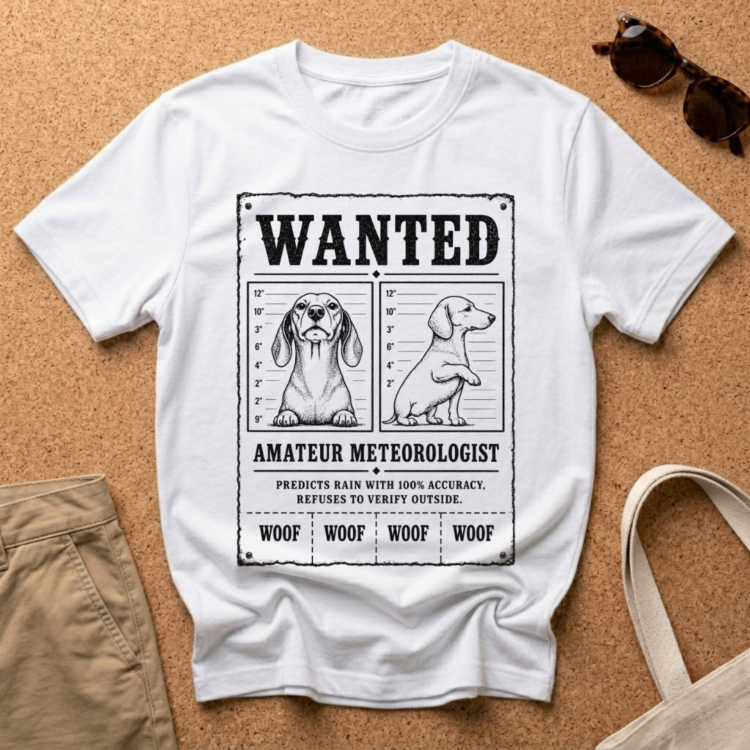 Wanted Dachshund T-Shirt